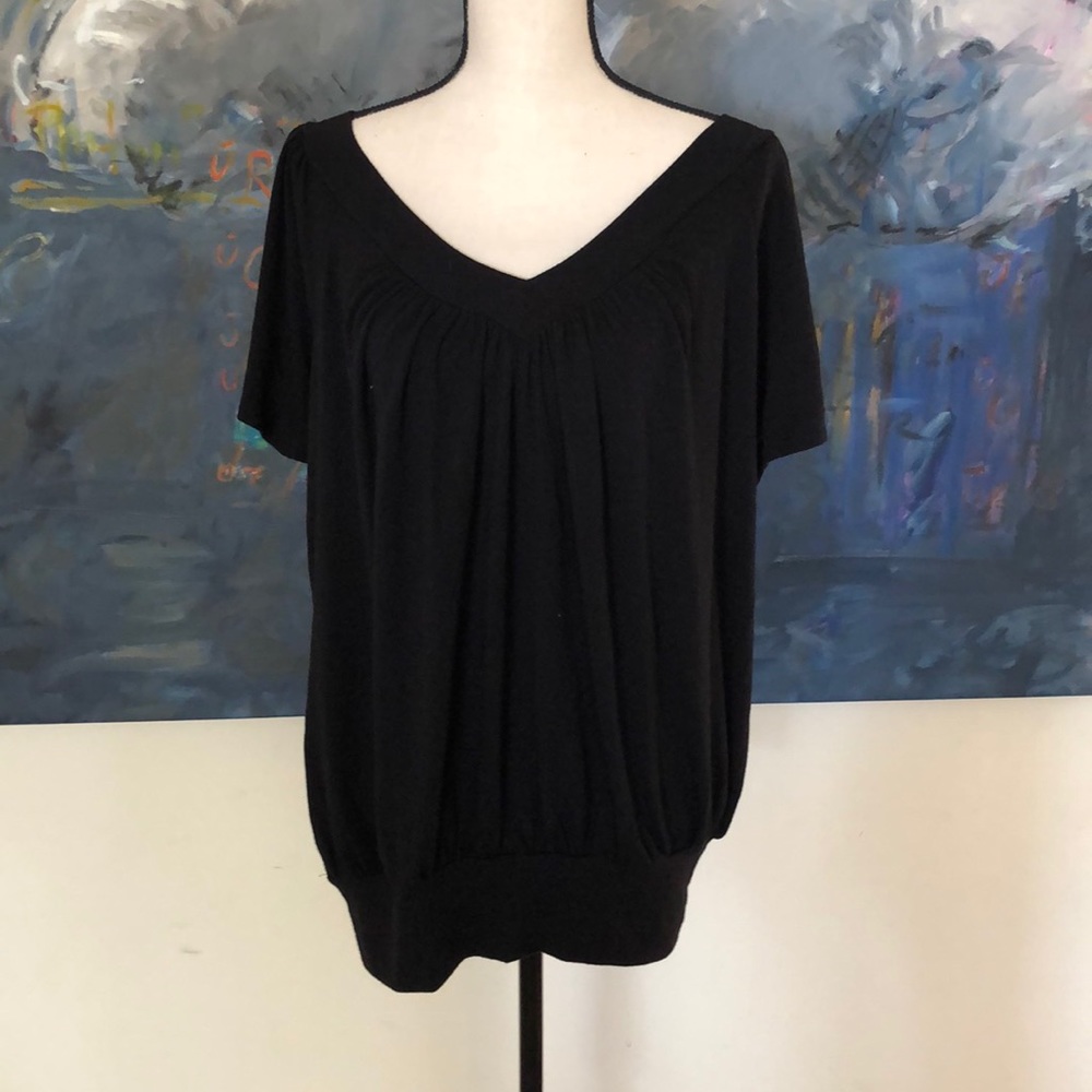 Zenana Premium vneck flowy top
